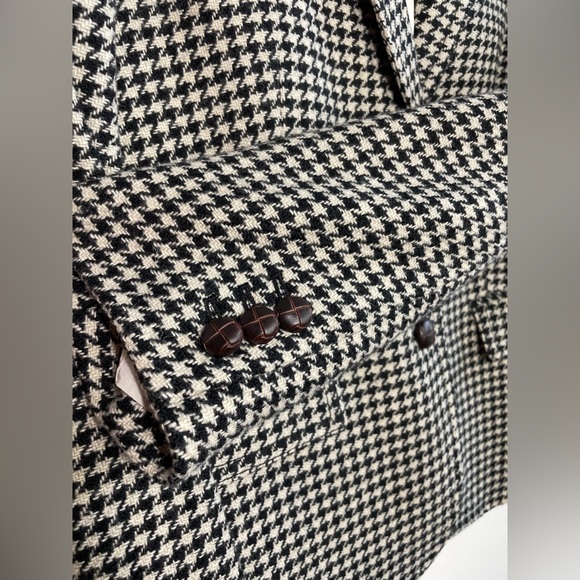 J.Crew Wool Houndstooth Suit Jacket - Picture 4 of 8